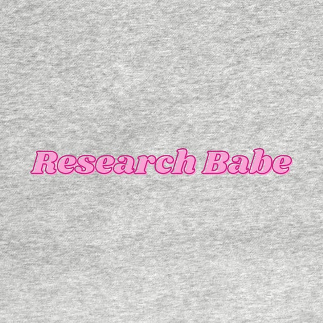 Research Babe by vickykuprewicz